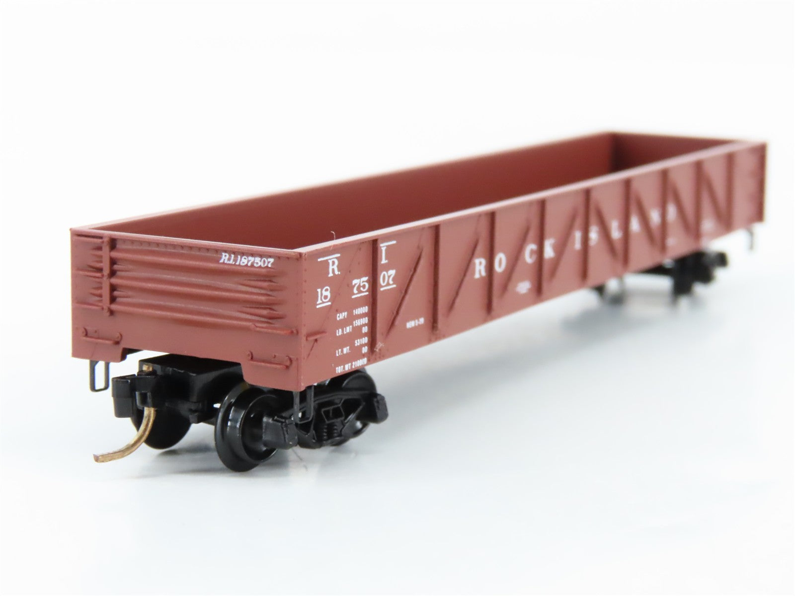 N Scale Micro-Trains MTL 61010 RI Rock Island 50' Composite Gondola 187507 RTR