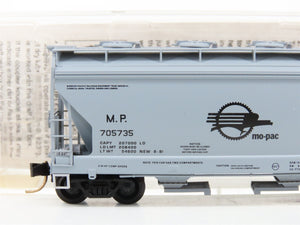 N Scale Micro-Trains MTL 92030 Missouri Pacific 2-Bay ACF Centerflow Hopper RTR