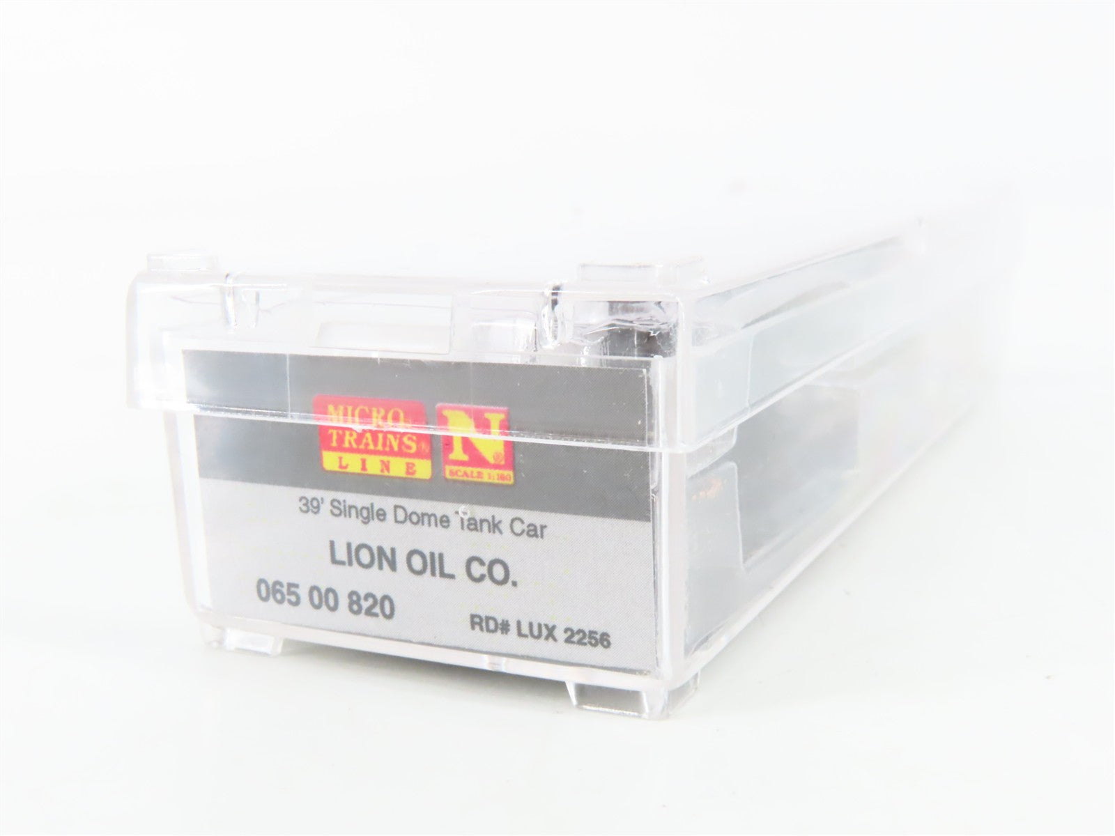 N Scale Micro-Trains MTL 06500820 LUX Lion Oil 39' Single Dome Tank Car 2256 RTR