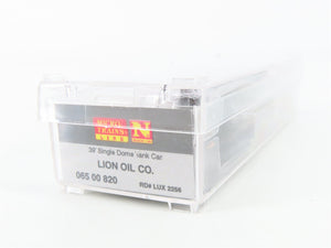 N Scale Micro-Trains MTL 06500820 LUX Lion Oil 39' Single Dome Tank Car 2256 RTR