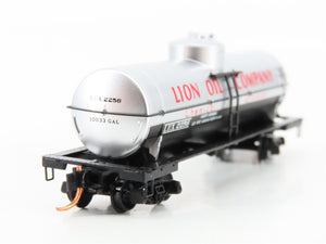 N Scale Micro-Trains MTL 06500820 LUX Lion Oil 39' Single Dome Tank Car 2256 RTR