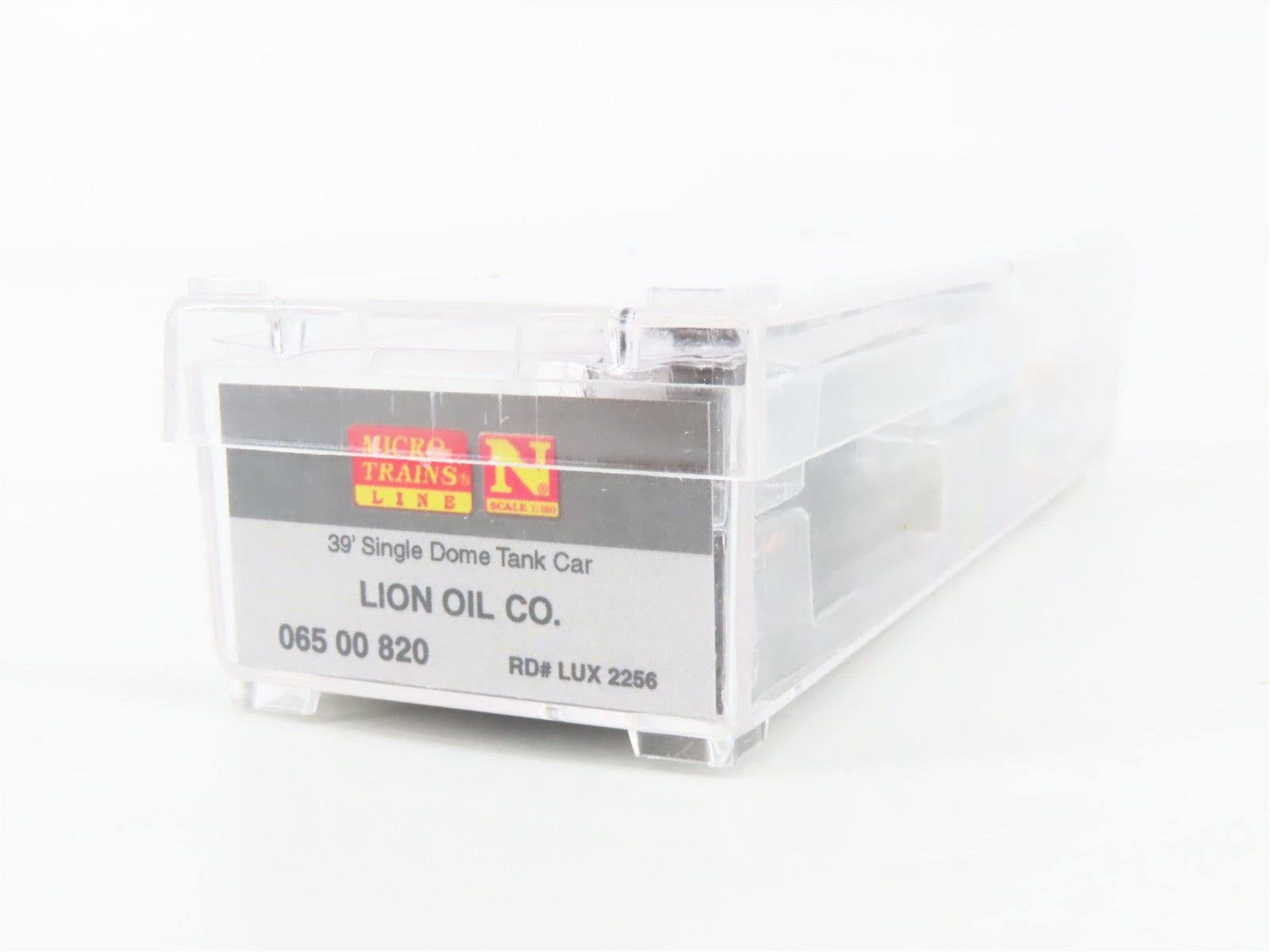 N Scale Micro-Trains MTL 06500820 LUX Lion Oil 39' Single Dome Tank Car 2256 RTR