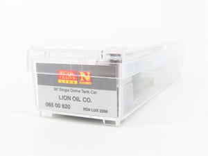 N Scale Micro-Trains MTL 06500820 LUX Lion Oil 39' Single Dome Tank Car 2256 RTR