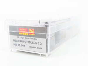 N Micro-Trains MTL 06500840 MPLX Mexican Petroleum Single Dome Tank Car 1456 RTR
