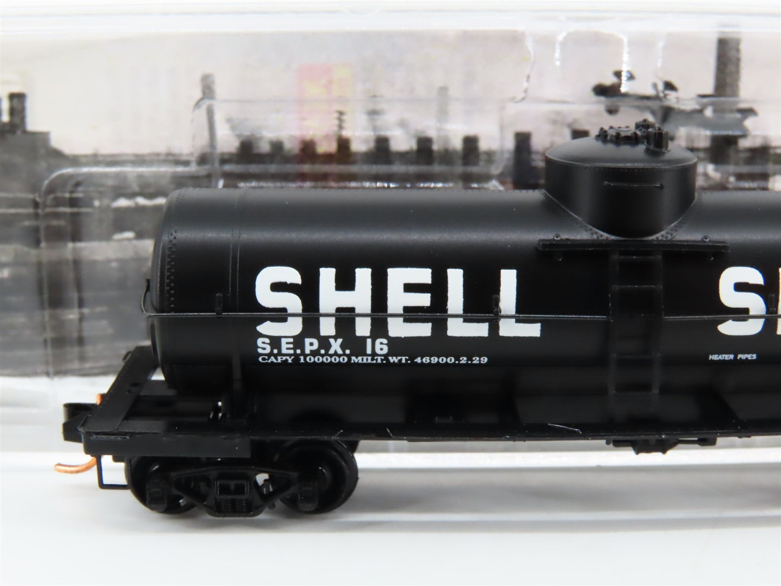 N Scale Micro-Trains MTL 06500830 SEPX Shell 39' Single Dome Tank Car 16 RTR