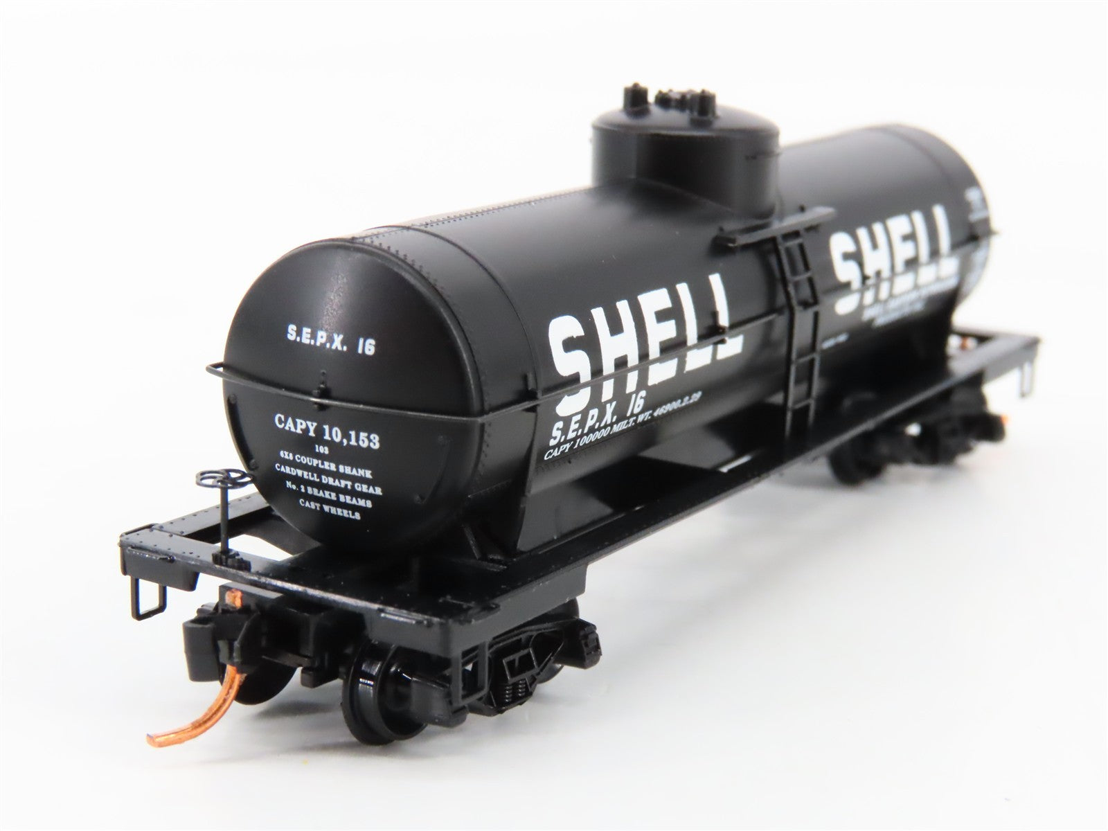 N Scale Micro-Trains MTL 06500830 SEPX Shell 39' Single Dome Tank Car 16 RTR