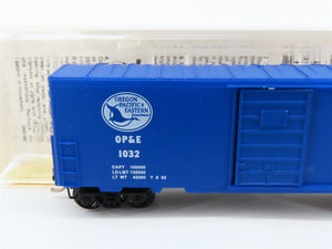 N Scale Micro-Trains MTL 24110 OP&E Oregon Pacific & Eastern 40' Boxcar 1032 RTR