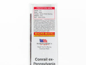 N Micro-Trains MTL 09445990 CR Conrail ex-PRR 3-Bay Hopper 888538 - Weathered