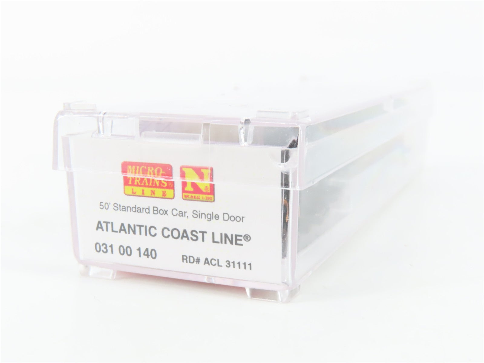 N Scale Micro-Trains MTL 03100140 ACL Atlantic Coast Line 50' Box Car 31111 RTR