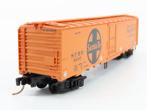 N Scale Micro-Trains MTL 05200050 SFRD Santa Fe 52' Express Reefer 5035 RTR