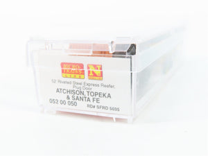 N Scale Micro-Trains MTL 05200050 SFRD Santa Fe 52' Express Reefer 5035 RTR