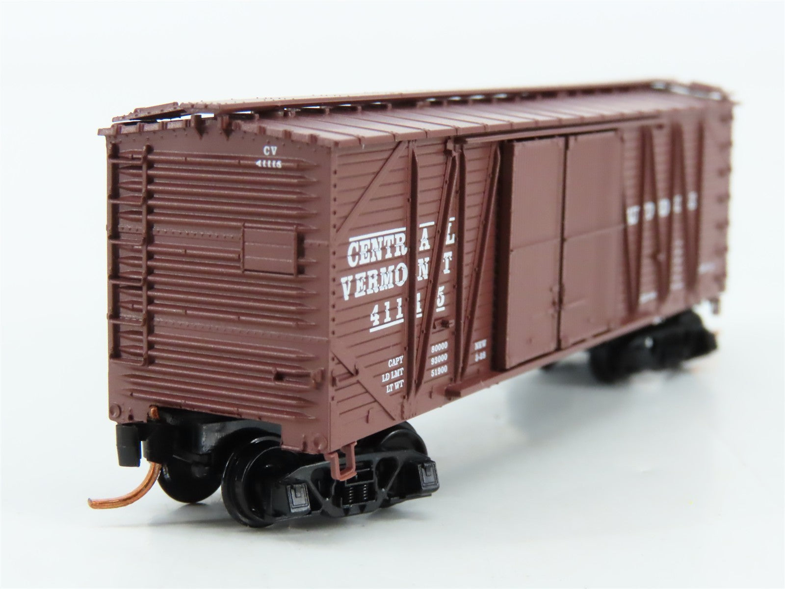 N Scale Micro-Trains MTL 02900050 CV Central Vermont 40' Box Car 41115 RTR