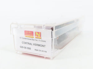 N Scale Micro-Trains MTL 02900050 CV Central Vermont 40' Box Car 41115 RTR
