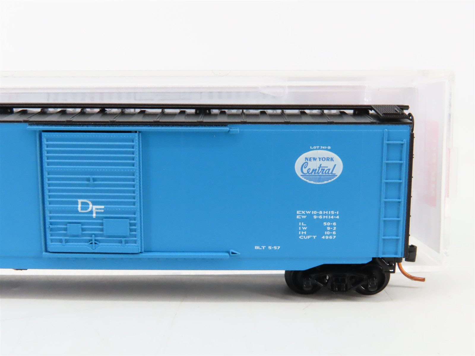 N Scale Micro-Trains MTL 03100310 NYC New York Central 50' Box Car 92102 RTR
