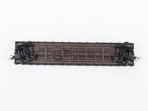N Scale Micro-Trains MTL 44040 CP Canadian Pacific 50' Flat Car 300055 RTR