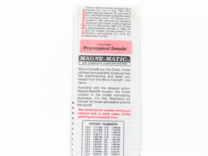 N Scale Micro-Trains MTL 44040 CP Canadian Pacific 50' Flat Car 300055 RTR