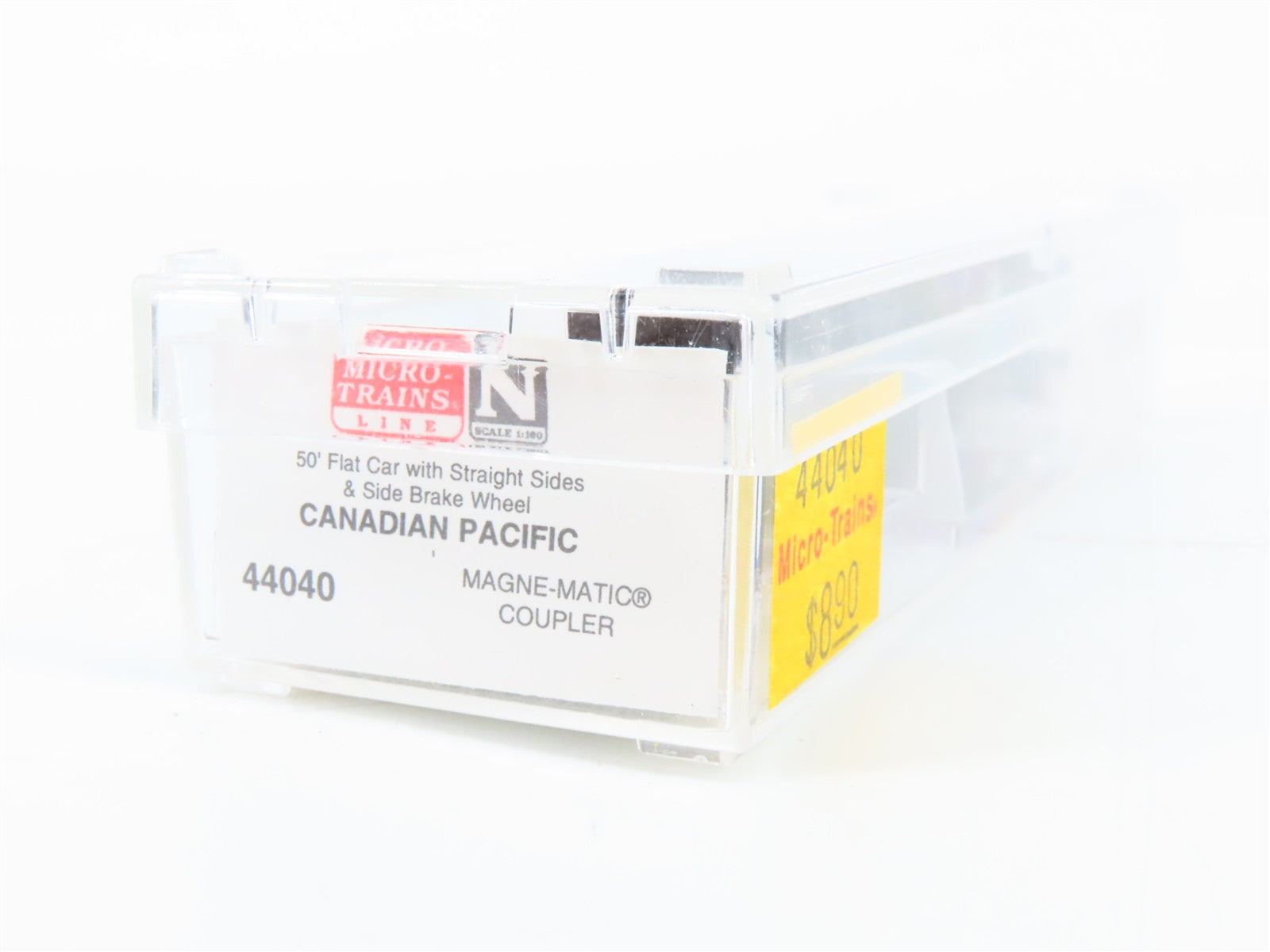 N Scale Micro-Trains MTL 44040 CP Canadian Pacific 50' Flat Car 300055 RTR