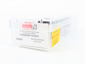 N Scale Micro-Trains MTL 44040 CP Canadian Pacific 50' Flat Car 300055 RTR