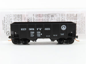 N Scale Micro-Trains MTL 05600390 Baltimore & Ohio 33' 2-Bay Hopper RTR