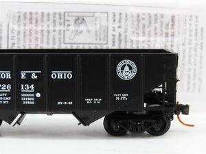 N Scale Micro-Trains MTL 05600390 Baltimore & Ohio 33' 2-Bay Hopper RTR