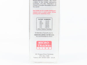 N Scale Micro-Trains MTL 79020 Northern Pacific 50' Wagon Top Box Car RTR