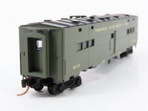 N Micro-Trains MTL 11800010 U.S. Dept. of Defense 50' Troop Kitchen Car K-115