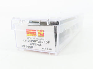 N Micro-Trains MTL 11800010 U.S. Dept. of Defense 50' Troop Kitchen Car K-115