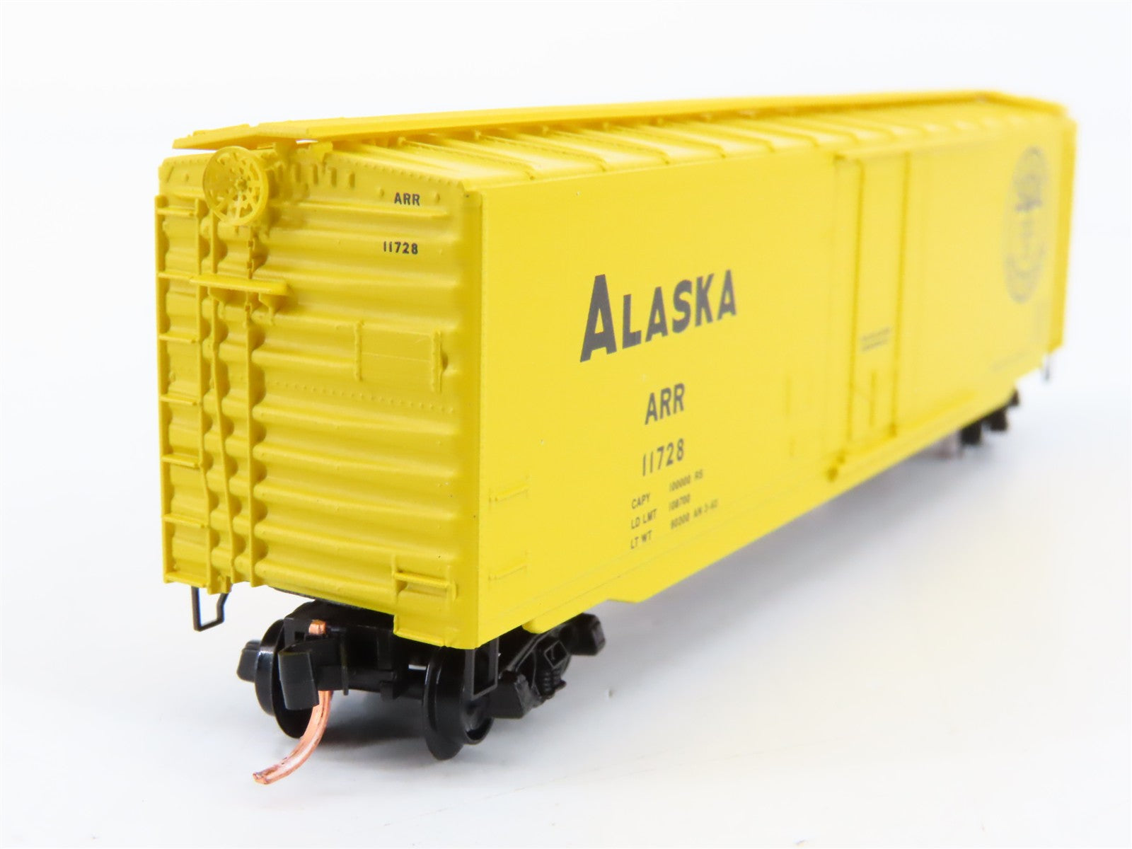 N Scale Micro-Trains MTL 32100 ARR Alaska Railroad 50' Box Car 11728 RTR