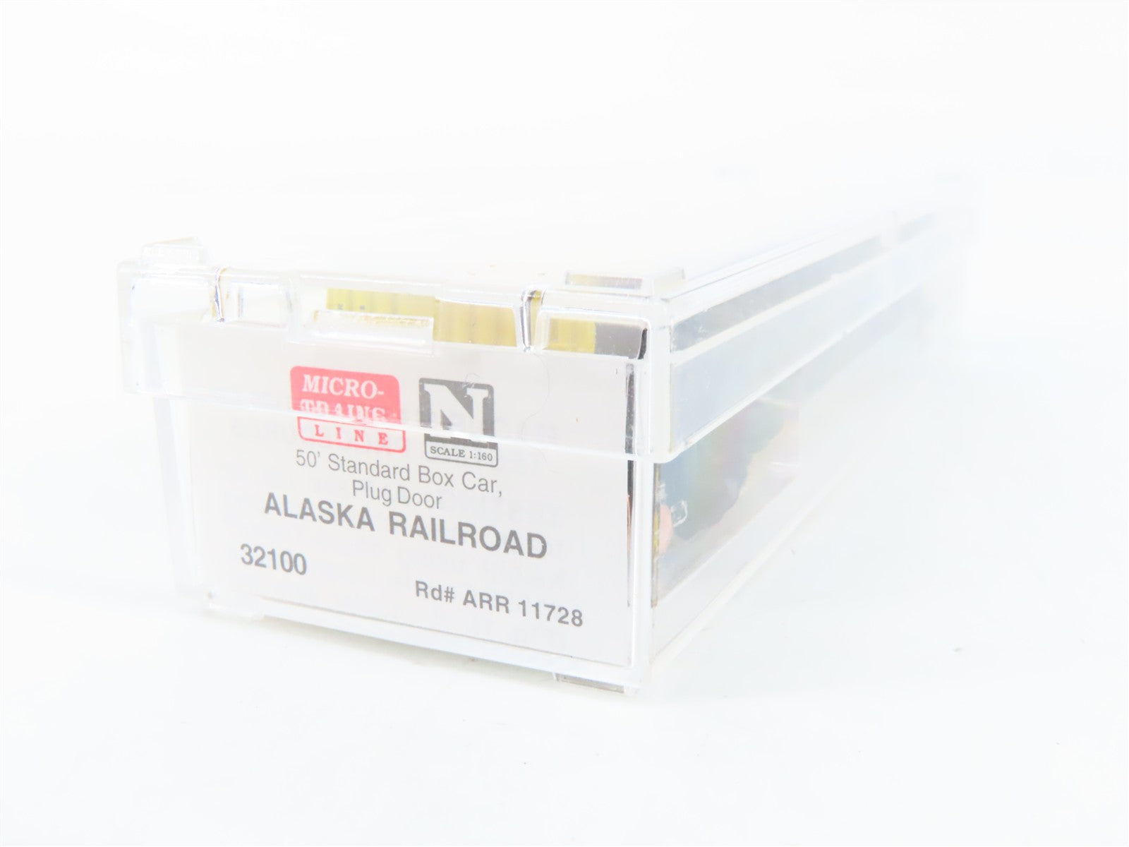 N Scale Micro-Trains MTL 32100 ARR Alaska Railroad 50' Box Car 11728 RTR