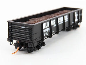 N Scale Micro-Trains MTL 08300090 IC Illinois Central 40' Gondola 96891 w/ Load