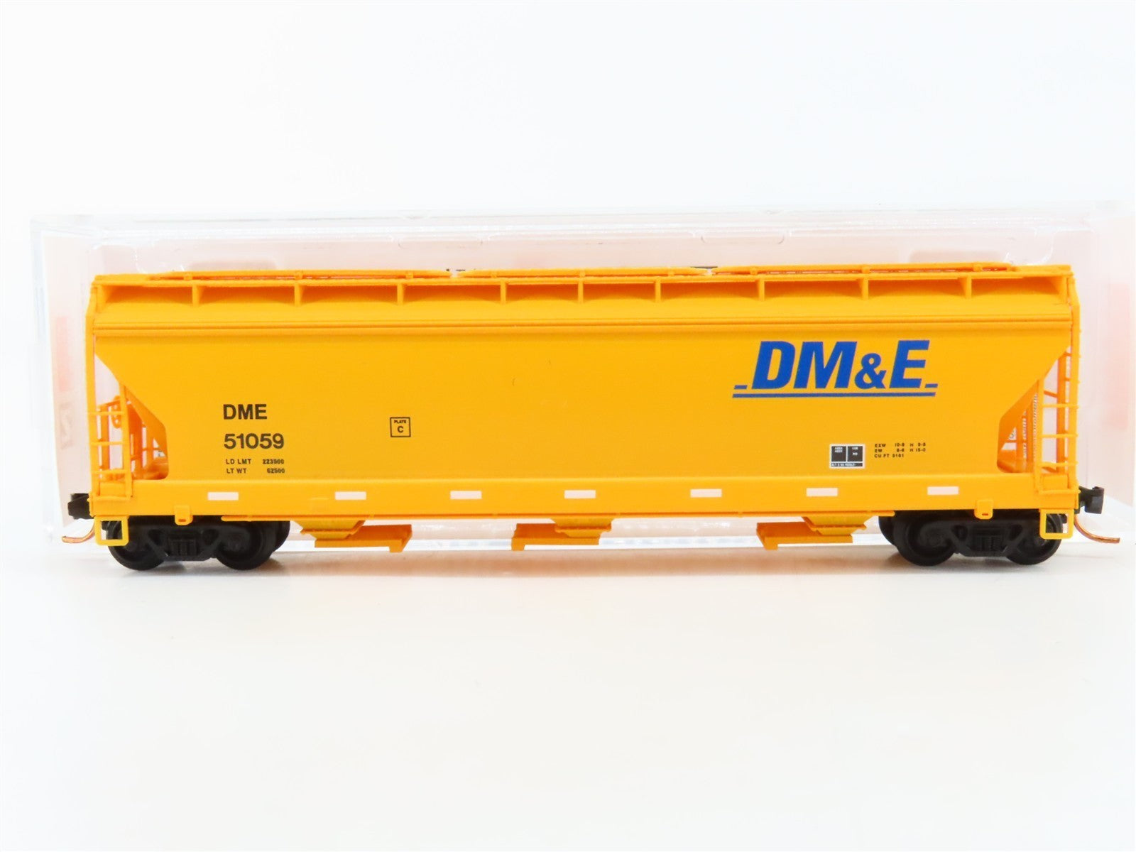 N Micro-Trains MTL 09400280 DME Dakota Minnesota & Eastern 3-Bay Hopper 51059