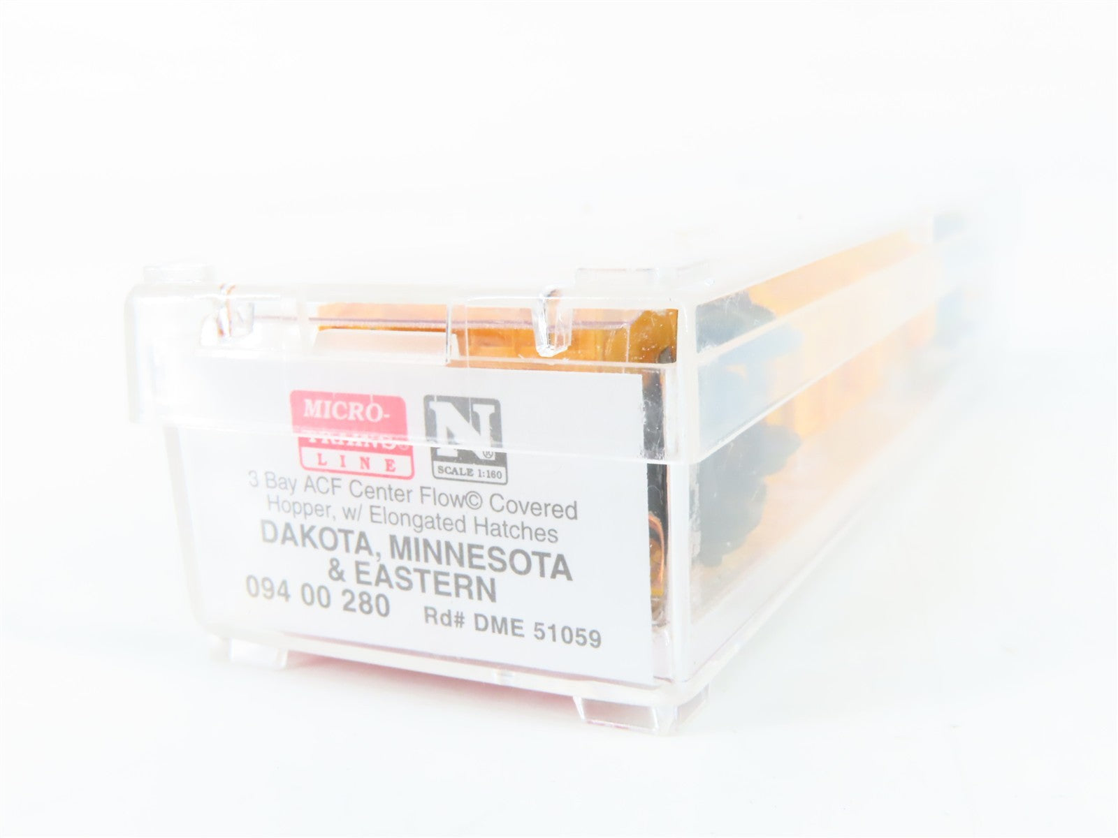 N Micro-Trains MTL 09400280 DME Dakota Minnesota & Eastern 3-Bay Hopper 51059