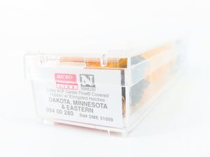 N Micro-Trains MTL 09400280 DME Dakota Minnesota & Eastern 3-Bay Hopper 51059