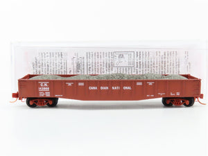 N Micro-Trains MTL 04600390 CN Canadian National 50' Gondola 143866 w/ Load RTR