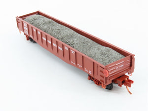 N Micro-Trains MTL 04600390 CN Canadian National 50' Gondola 143866 w/ Load RTR