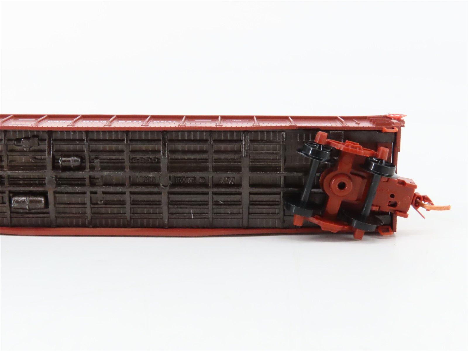 N Micro-Trains MTL 04600390 CN Canadian National 50' Gondola 143866 w/ Load RTR
