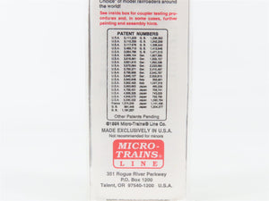 N Scale Micro-Trains MTL 32330 Boston & Maine 50' Plug Door Milk Box Car RTR