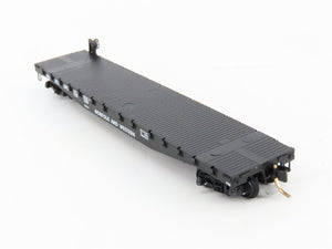 N Scale Micro-Trains MTL 45020 NW Norfolk & Western 50' Flat Car 202542 RTR