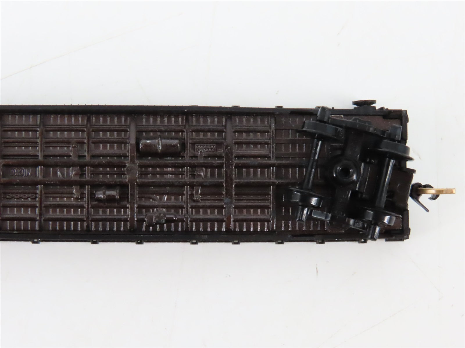 N Scale Micro-Trains MTL 45020 NW Norfolk & Western 50' Flat Car 202542 RTR