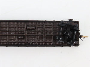 N Scale Micro-Trains MTL 45020 NW Norfolk & Western 50' Flat Car 202542 RTR