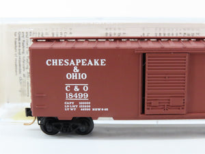 N Scale Micro-Trains MTL 20440 C&O Chesapeake & Ohio 40' Box Car 18499 RTR