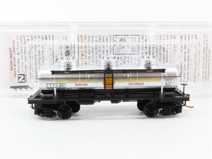 N Scale Micro-Trains MTL 06600080 CTTX Navy Gas & Supply 3-Dome Tank Car 8511