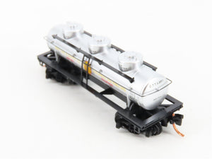 N Scale Micro-Trains MTL 06600080 CTTX Navy Gas & Supply 3-Dome Tank Car 8511