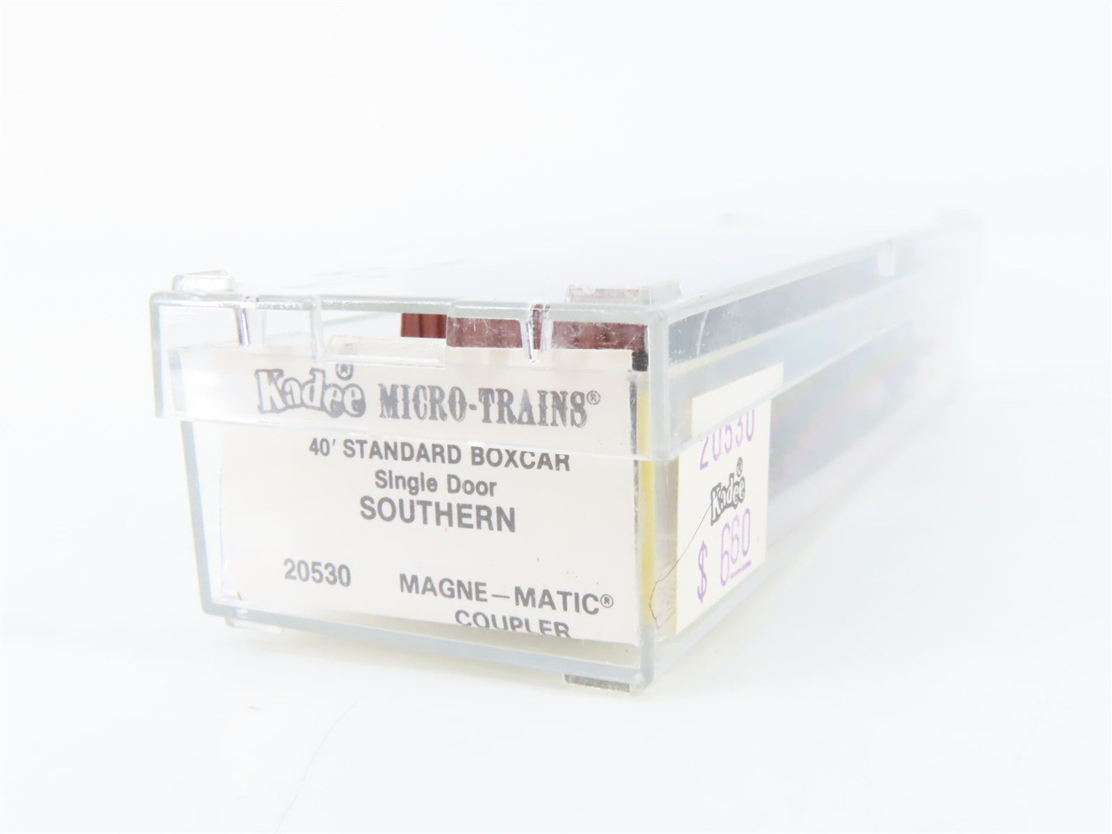 N Scale Micro-Trains MTL 20530 Southern 40' Box Car 10060 RTR