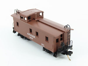 N Scale Micro-Trains MTL 51100 ATSF Santa Fe 34' Wood Sheathed Caboose 1207 RTR