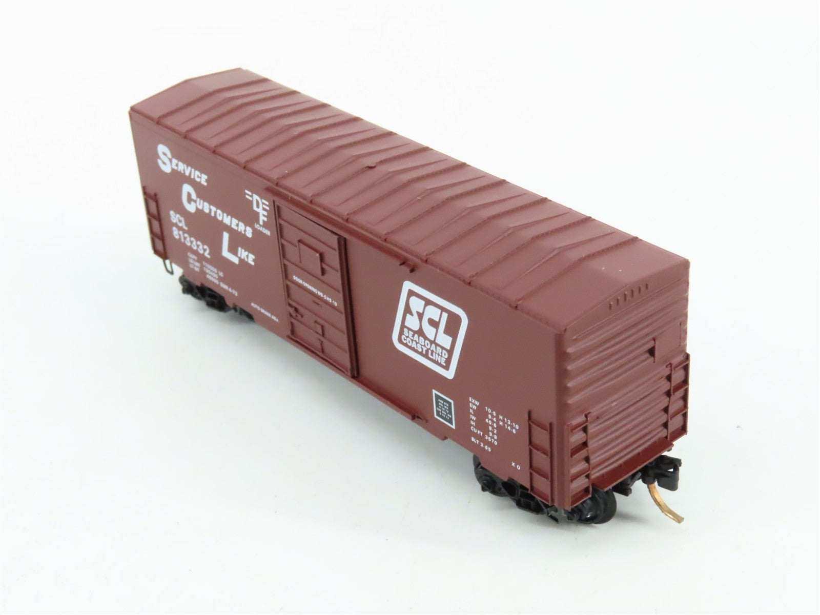 N Scale Micro-Trains MTL 24170 SCL Seaboard Coast Line 40' Box Car 813332 RTR