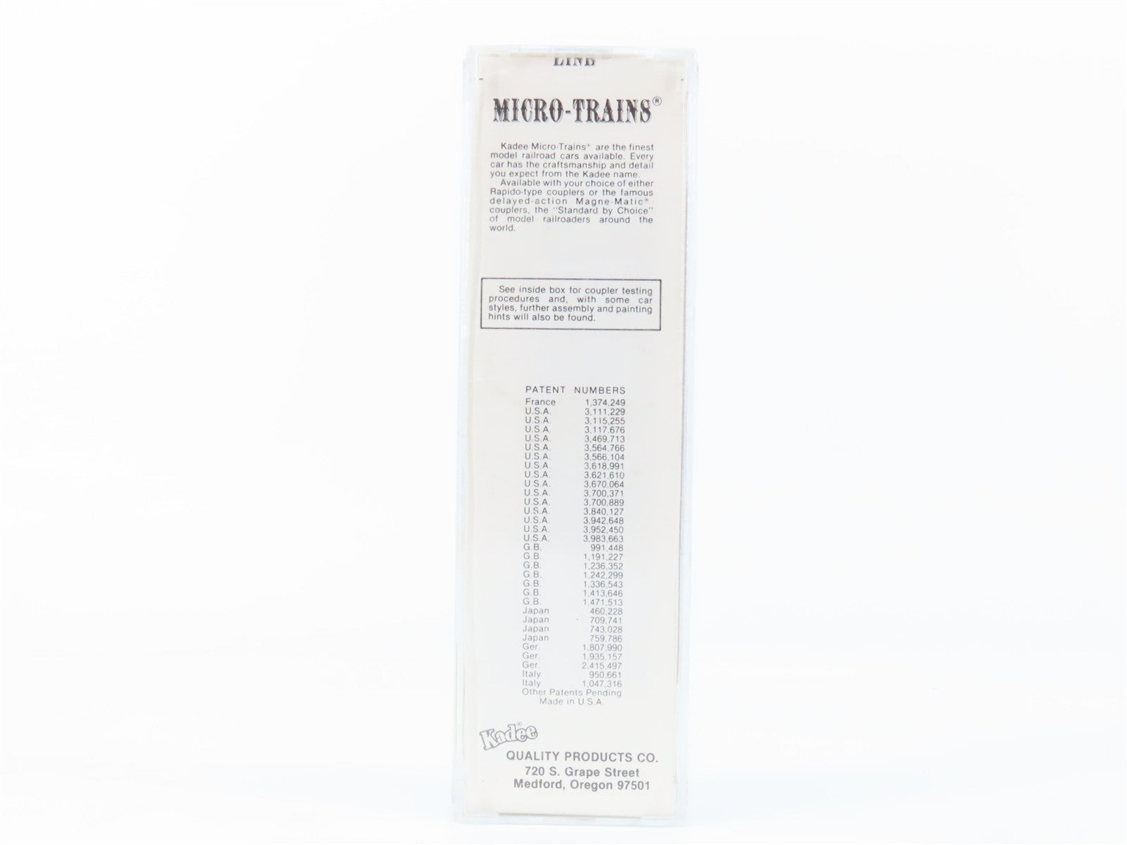 N Scale Micro-Trains MTL 24170 SCL Seaboard Coast Line 40' Box Car 813332 RTR
