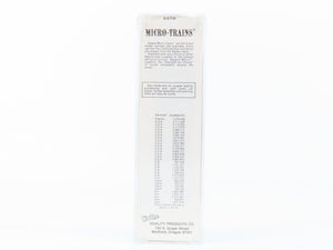 N Scale Micro-Trains MTL 24170 SCL Seaboard Coast Line 40' Box Car 813332 RTR