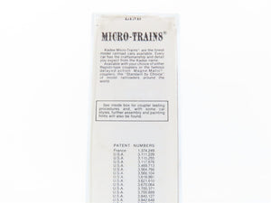 N Scale Micro-Trains MTL 24170 SCL Seaboard Coast Line 40' Box Car 813332 RTR