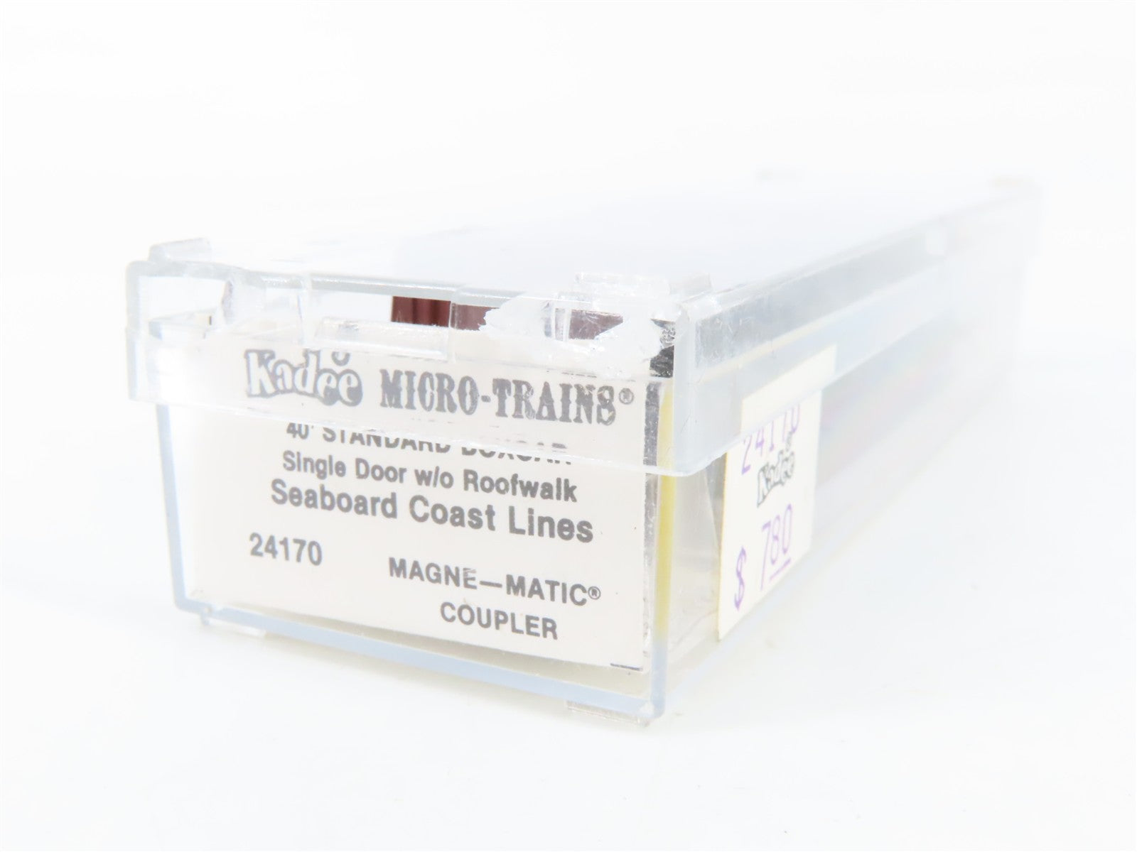 N Scale Micro-Trains MTL 24170 SCL Seaboard Coast Line 40' Box Car 813332 RTR